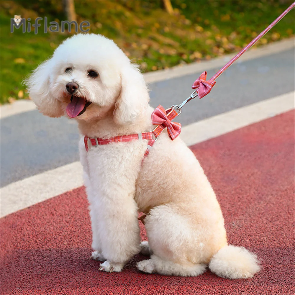 Miflame Large Check Bow Knot Dog Harness Small Dogs Accessories Pomeranian Bichon Pet Lead Leash Double Puppy Vests Supplies
Miflame Large Check Bow Knot Dog Harness Small Dogs Accessories Pomeranian Bichon Pet Lead Leash Double Puppy Vests Supplies