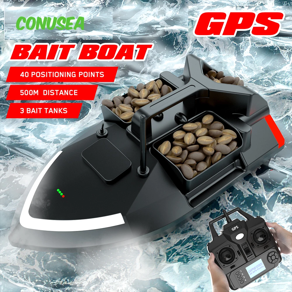 Flytec V020 GPS Rc Boat 500 Meters Fishing Bait Boat Remote Control Boats Smart 40 Points Positioning Dual Motors 3 Hoppers Ship
Flytec V020 GPS Rc Boat 500 Meters Fishing Bait Boat Remote Control Boats Smart 40 Points Positioning Dual Motors 3 Hoppers Ship