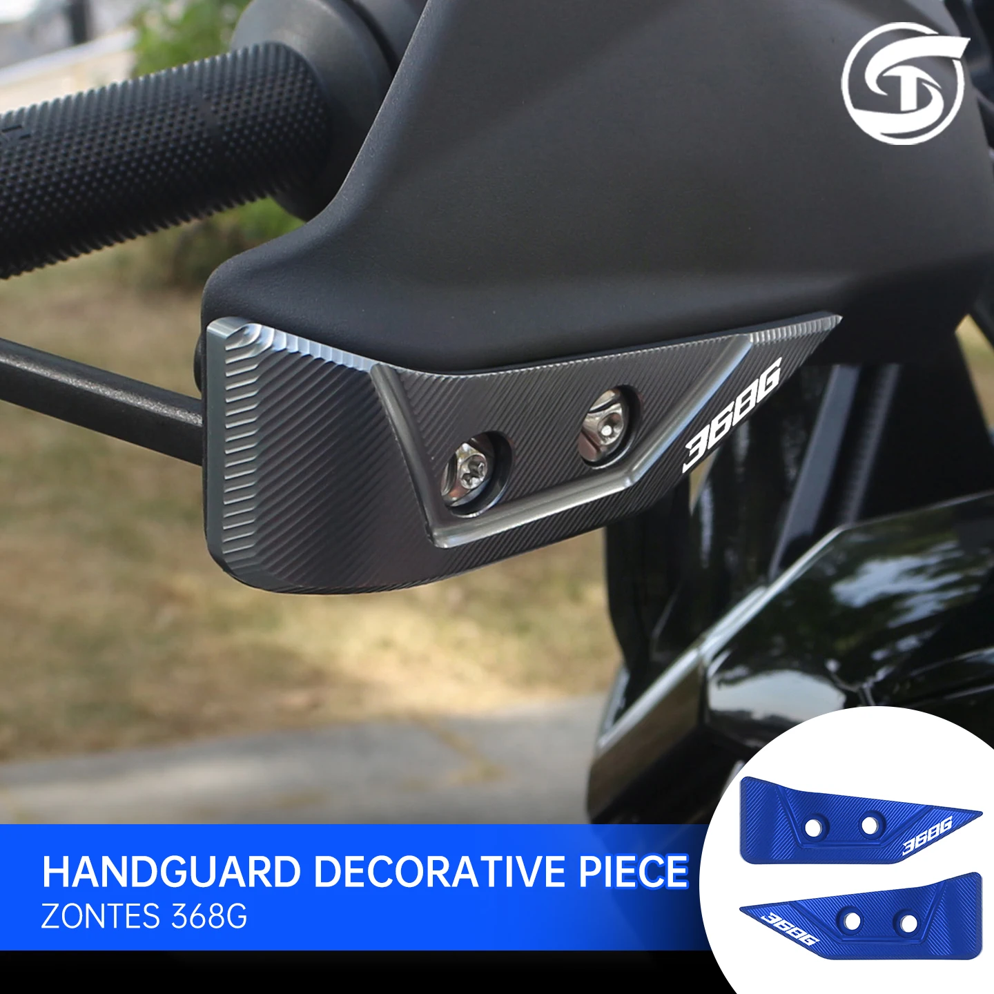 Suitable for Zontes 368G 368-G 368G motorcycle accessories, modified handle handguard decorative cover, handle piece handguard
Suitable for Zontes 368G 368-G 368G motorcycle accessories, modified handle handguard decorative cover, handle piece handguard