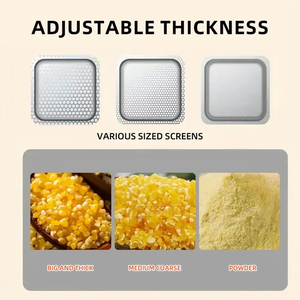 Commercial Grain Corn Flour Mill Grinder for Rice Noodle Flour Milling Machine High-Power
Commercial Grain Corn Flour Mill Grinder for Rice Noodle Flour Milling Machine High-Power