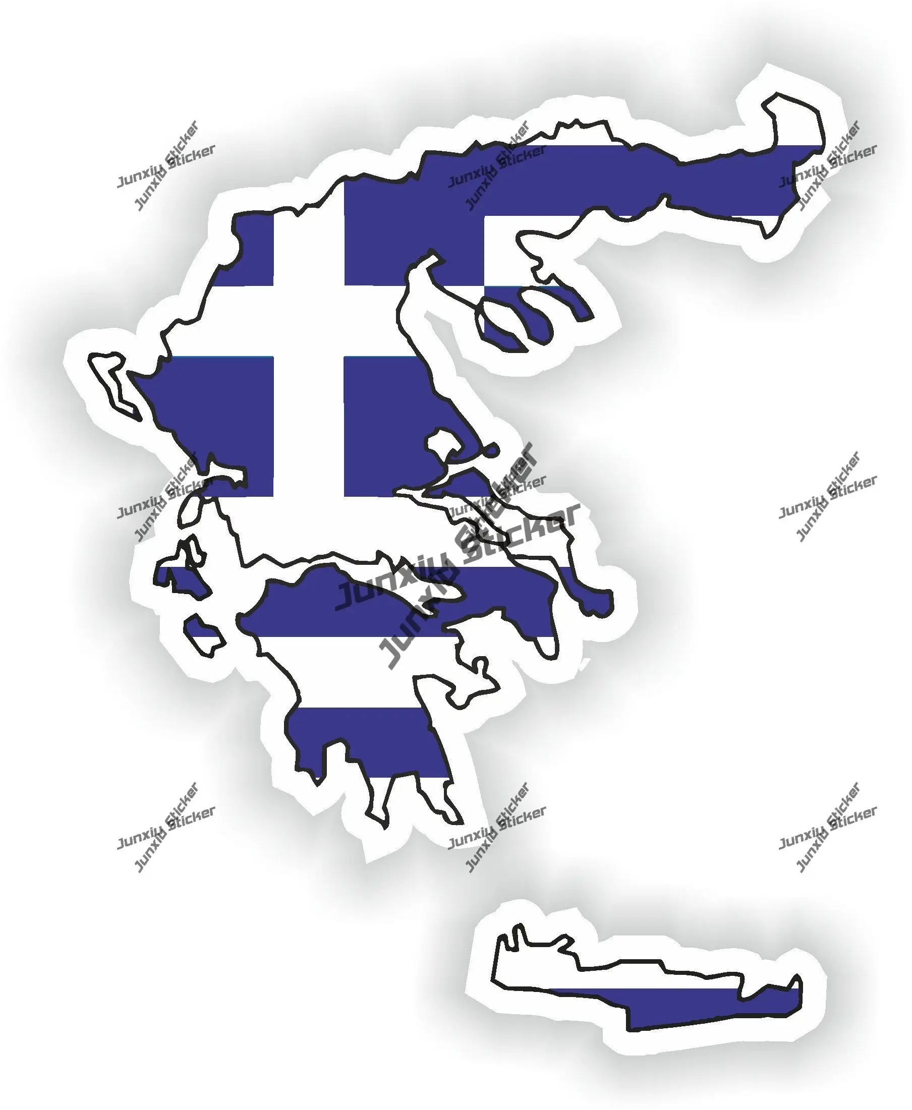 Greece Sticker The Greek Outline Flag Decal for Car SUVLaptop Book Fridge Motorcycle Helmet ToolBox The Whole Body Accessories
Greece Sticker The Greek Outline Flag Decal for Car SUVLaptop Book Fridge Motorcycle Helmet ToolBox The Whole Body Accessories