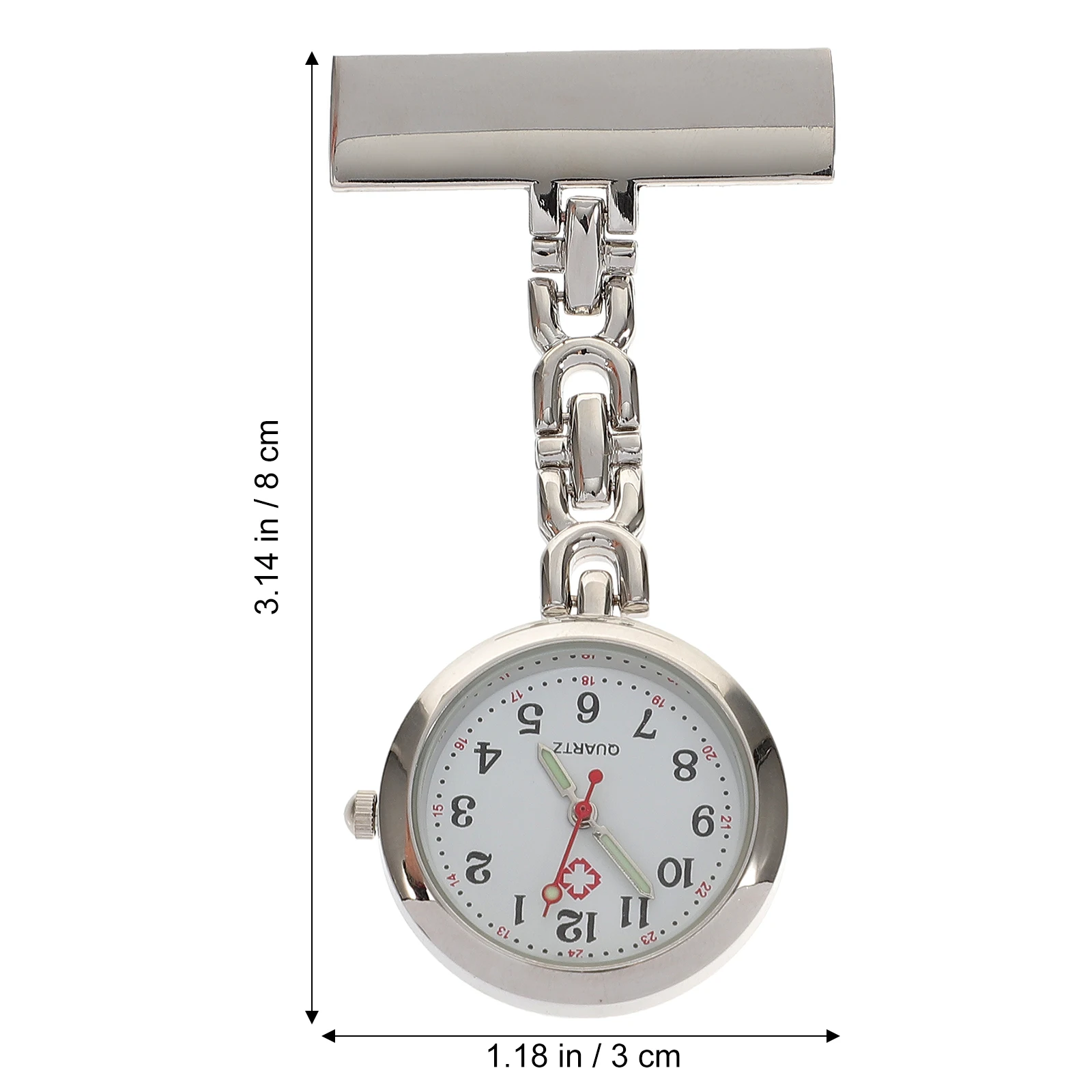 Medical Pocket for Nurses Durable High Quality Large Dial Clip-On Design Strengthened Glass Mirror Long Lasting Service Creative
Medical Pocket for Nurses Durable High Quality Large Dial Clip-On Design Strengthened Glass Mirror Long Lasting Service Creative