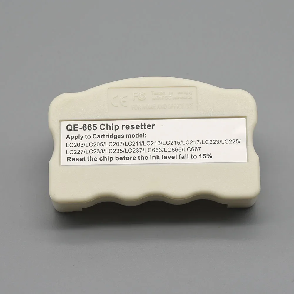 Cartridge Chip Resetter For Brother LC203 LC205 LC207 LC665 LC227 LC229 LC213 LC205 LC209 LC223 LC215 LC217
Cartridge Chip Resetter For Brother LC203 LC205 LC207 LC665 LC227 LC229 LC213 LC205 LC209 LC223 LC215 LC217