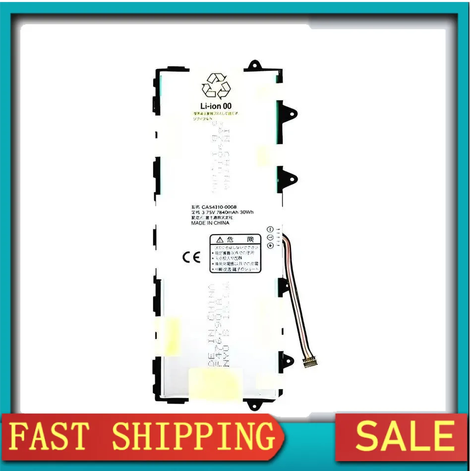 Экологически чистый долговечный аккумулятор для планшета 7840 мАч для Docomoarrows Tab F-03G CA54310-0058
Экологически чистый долговечный аккумулятор для планшета 7840 мАч для Docomoarrows Tab F-03G CA54310-0058