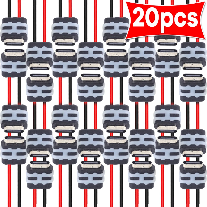 2P TYPE-C Waterproof Female Charger Type-C Female Socket Connector Waterproof Jack Female Charging Port 3A Black Wire Connector
2P TYPE-C Waterproof Female Charger Type-C Female Socket Connector Waterproof Jack Female Charging Port 3A Black Wire Connector