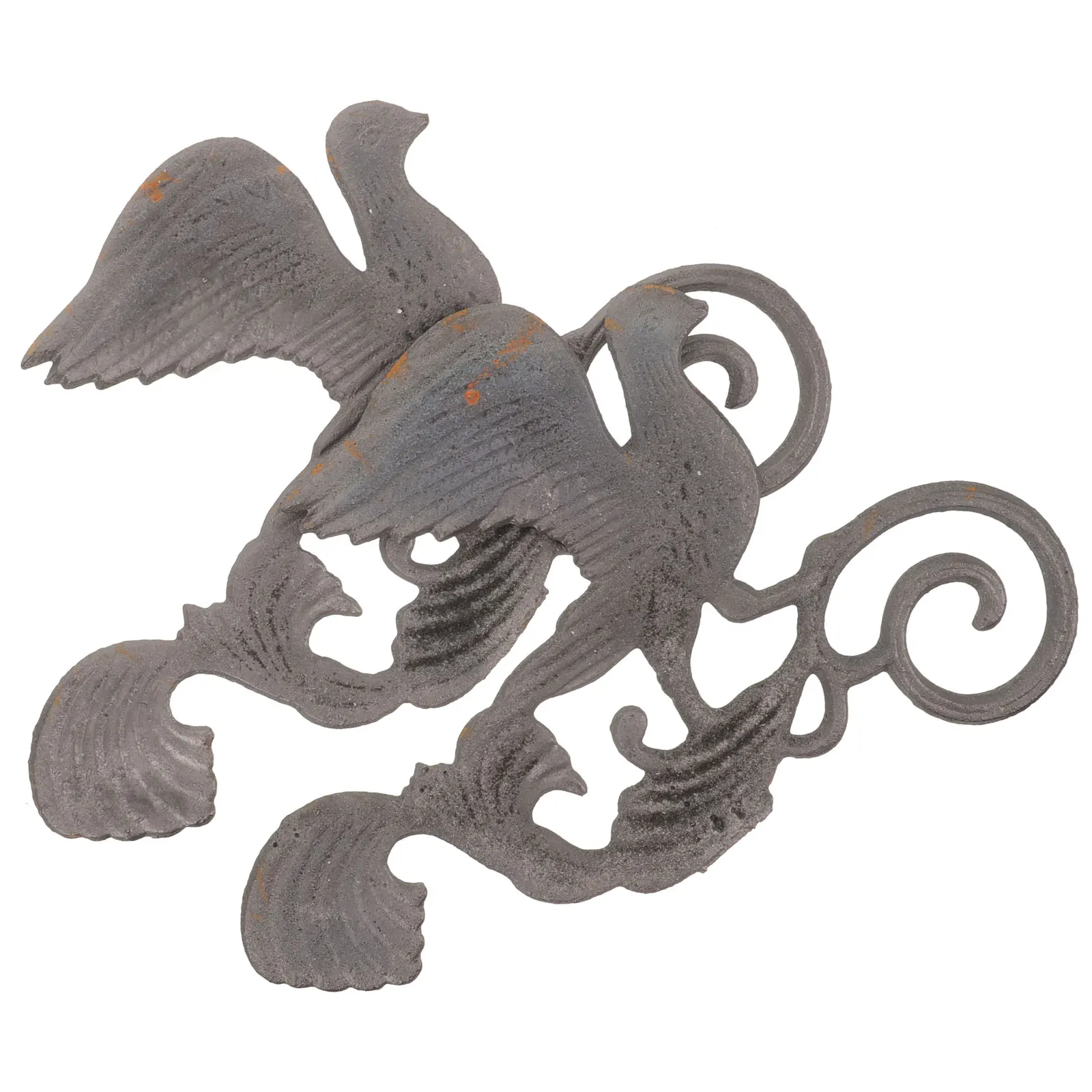 Door Topper 175x260 Double Sided Iron namental Gate Finial Outdoor Garden Decoration Accessory Fence Toppers Exterior Entry
Door Topper 175x260 Double Sided Iron namental Gate Finial Outdoor Garden Decoration Accessory Fence Toppers Exterior Entry