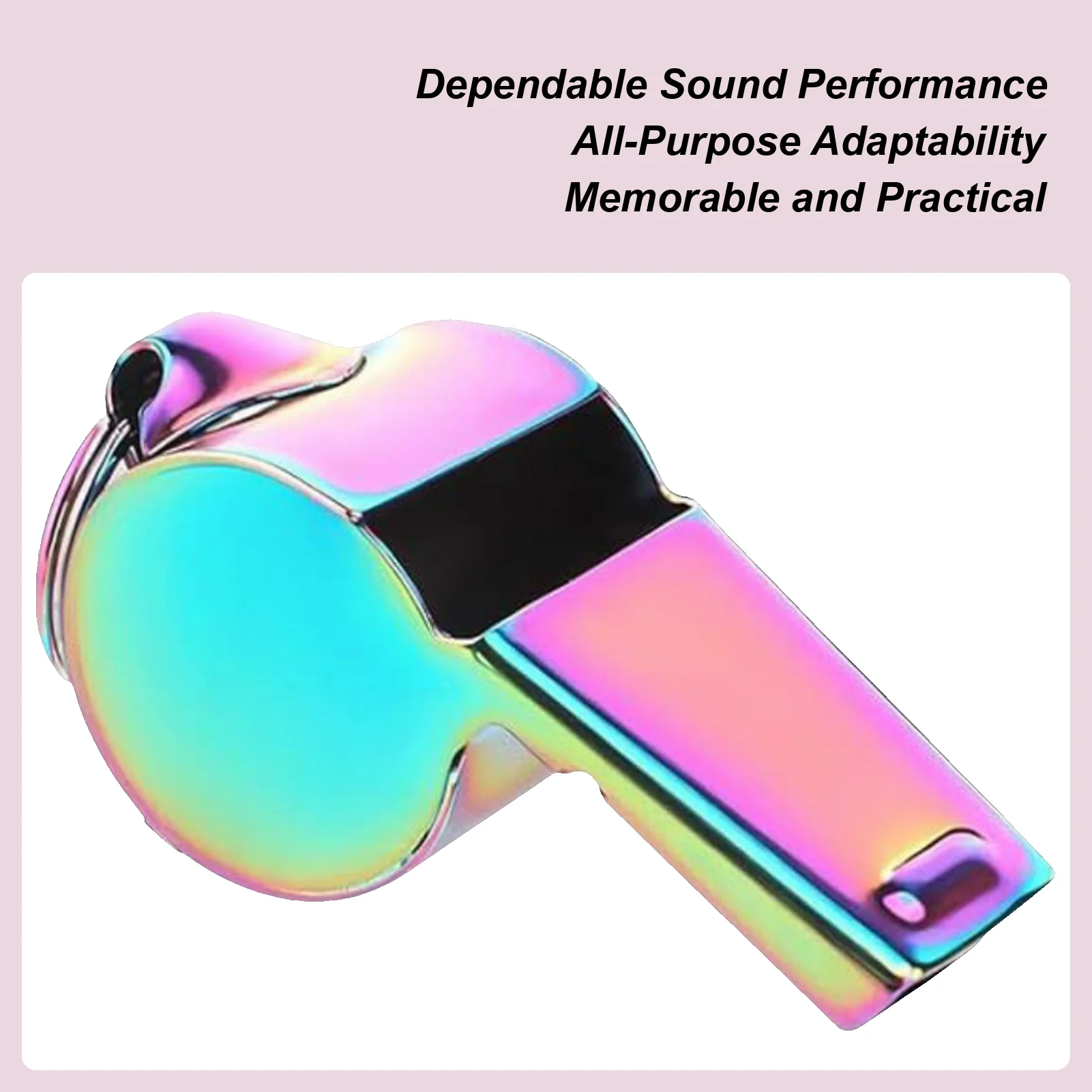 Sports Whistle Stainless Steel Whistles With Lanyard For Sports Multifunctional Outdoor Accessory For Basketball Volleyball
Sports Whistle Stainless Steel Whistles With Lanyard For Sports Multifunctional Outdoor Accessory For Basketball Volleyball