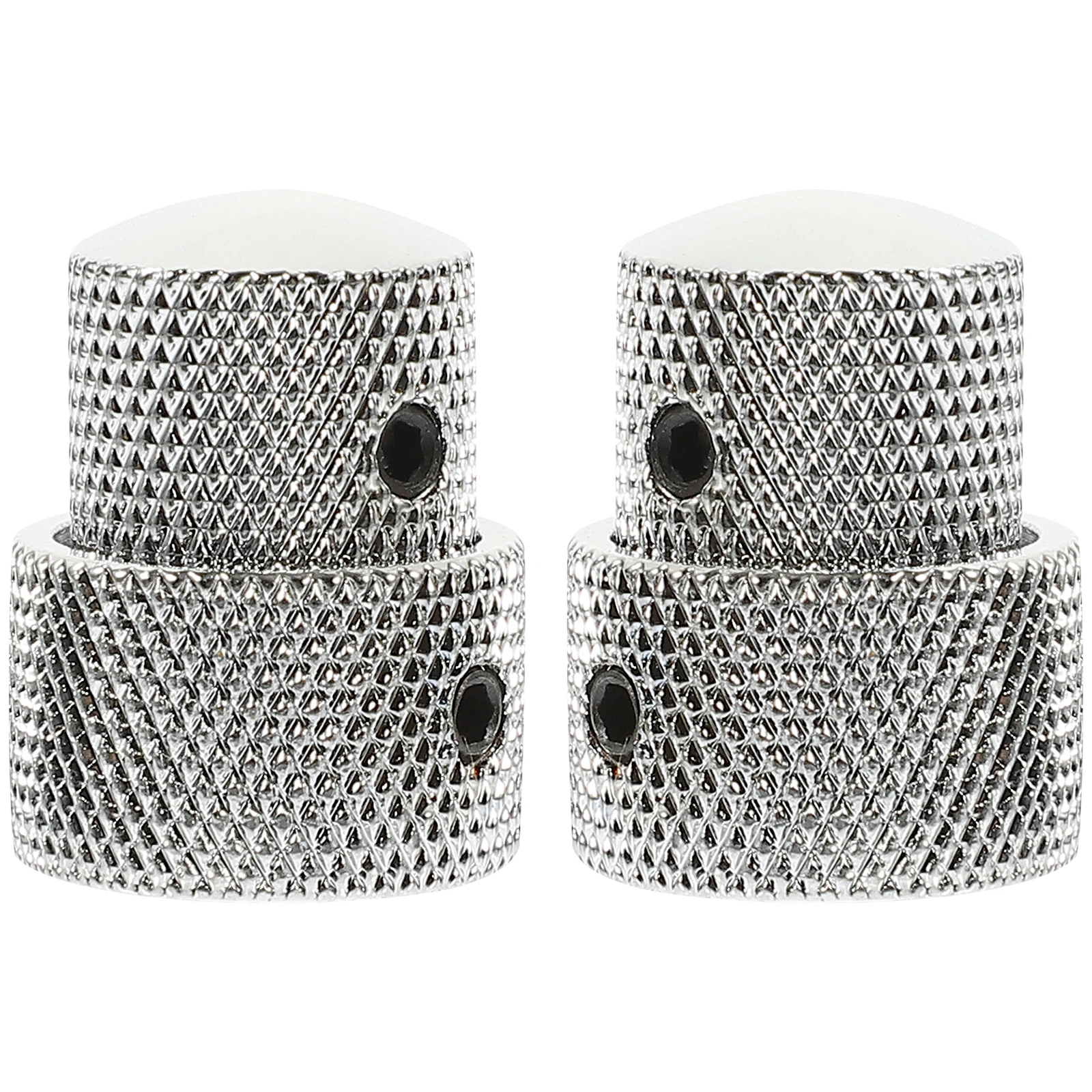 2 Pcs Potentiometer Knob Volume Control Caps for Electric Guitar Bass Audio Tone Control Knobs Guitar Parts Accessories
2 Pcs Potentiometer Knob Volume Control Caps for Electric Guitar Bass Audio Tone Control Knobs Guitar Parts Accessories