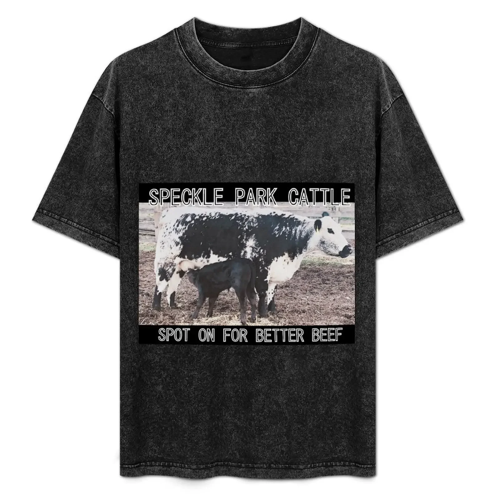 SPECKLE PARK CATTLE, SPOT ON FOR BETTER BEEF T-Shirt Breathable Workout Short Sleeve Top
SPECKLE PARK CATTLE, SPOT ON FOR BETTER BEEF T-Shirt Breathable Workout Short Sleeve Top