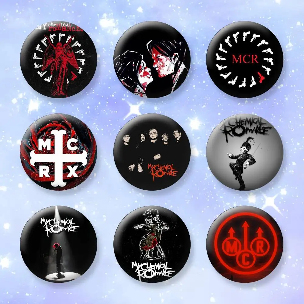 My C-Chemical R-Romance MCR Badges Creative Tinplate Button PinsBrooch Badge Clothes Backpack
My C-Chemical R-Romance MCR Badges Creative Tinplate Button PinsBrooch Badge Clothes Backpack