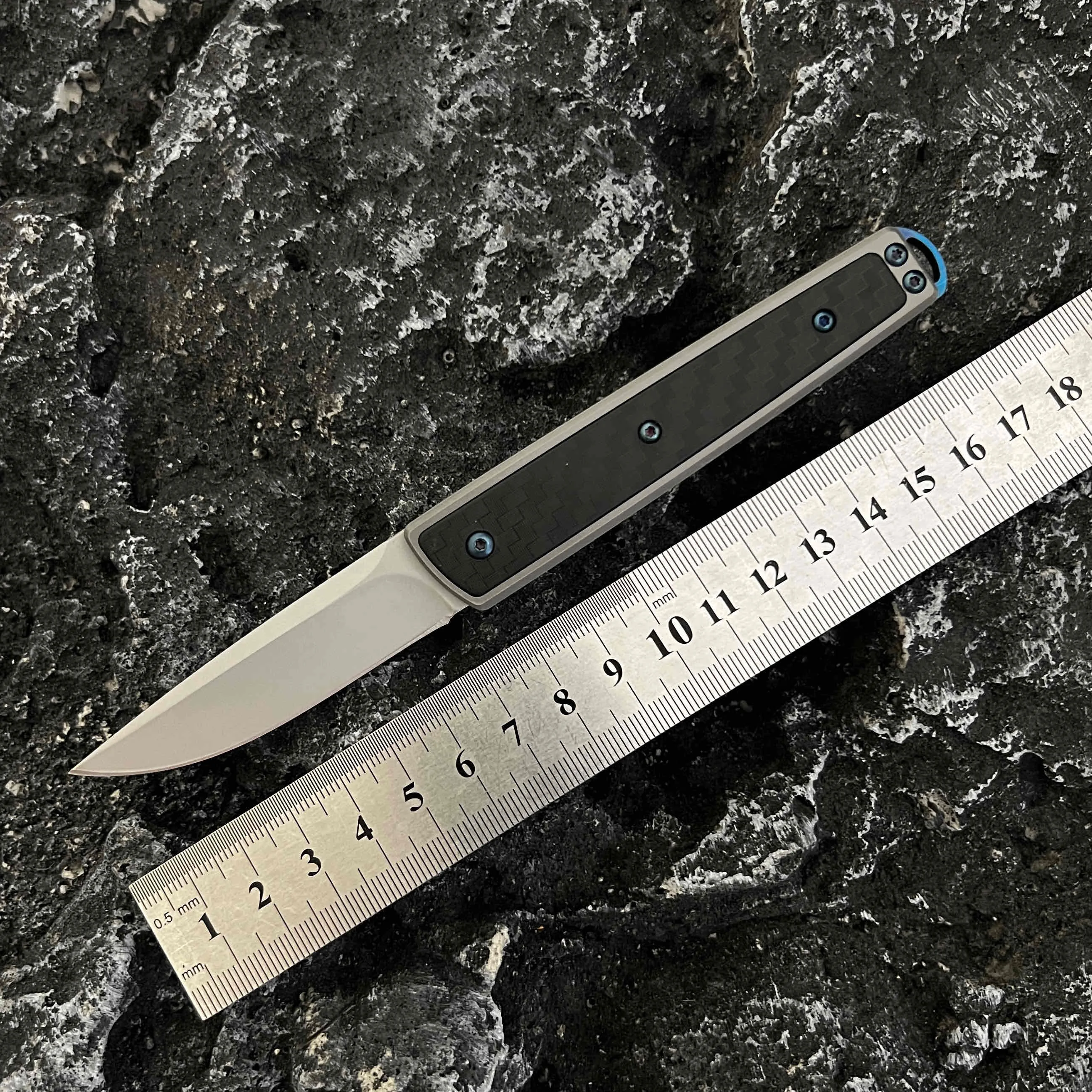 New Outdoor EDC Mountaineering Fishing Knife 7190 Camping Portable Lockless 8CR Folding Fruit Playful Knife Tool Sharp
New Outdoor EDC Mountaineering Fishing Knife 7190 Camping Portable Lockless 8CR Folding Fruit Playful Knife Tool Sharp