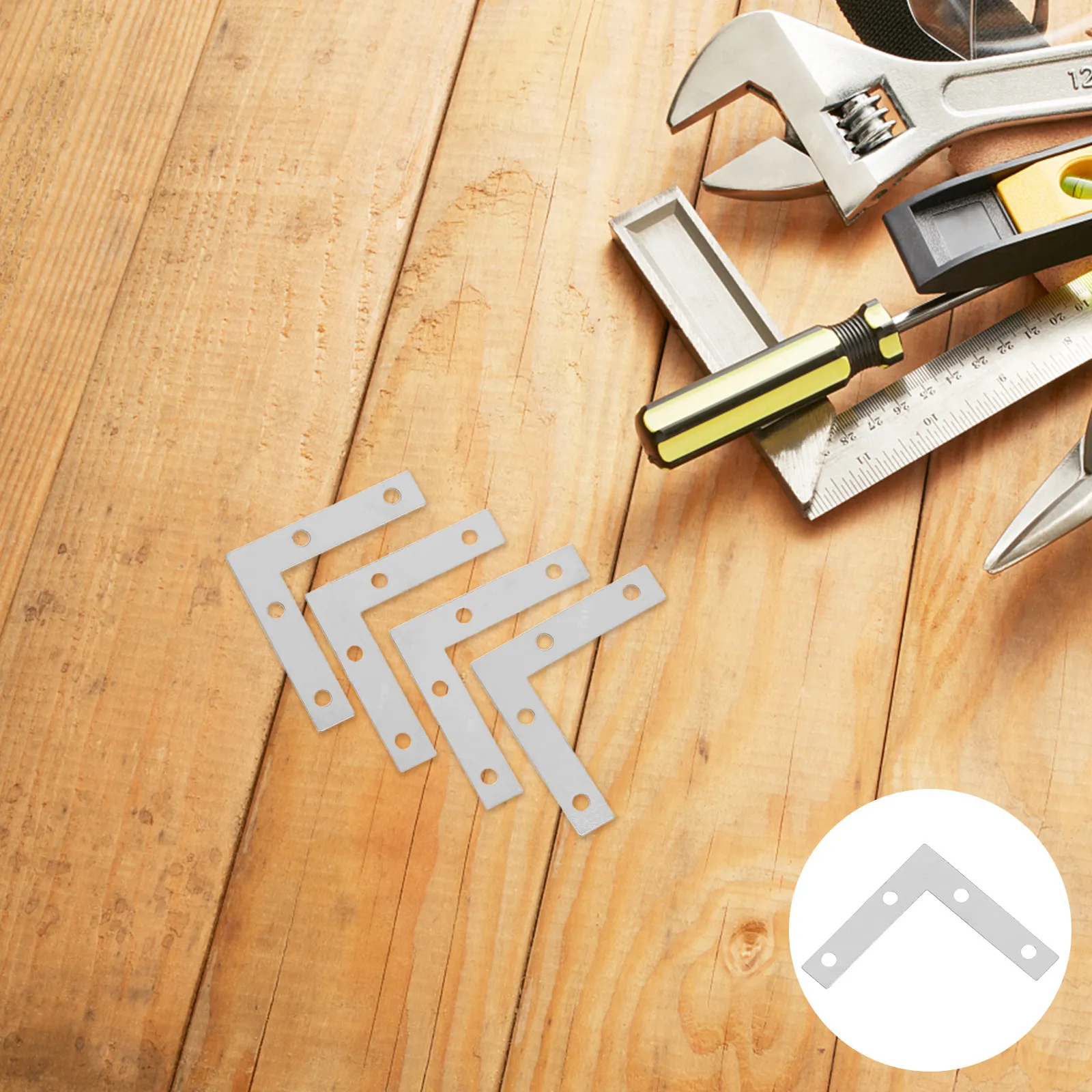 50 шт. L-образных угловых кронштейнов 2,16x2,16, металлические усиленные опоры для мебели, деревянных рам и полок
50 шт. L-образных угловых кронштейнов 2,16x2,16, металлические усиленные опоры для мебели, деревянных рам и полок