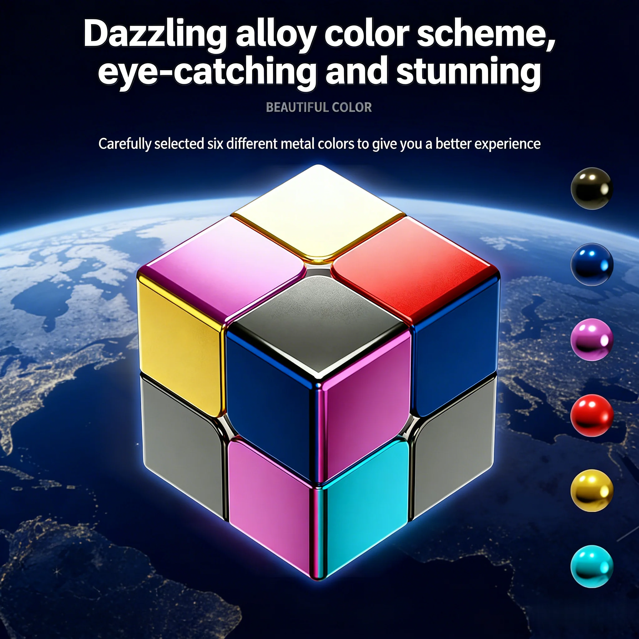 Кубик Рубика SengSo 2x2 из сплава, разноцветный, новый, скоростной, головоломка, игрушка, подарок для детей
Кубик Рубика SengSo 2x2 из сплава, разноцветный, новый, скоростной, головоломка, игрушка, подарок для детей