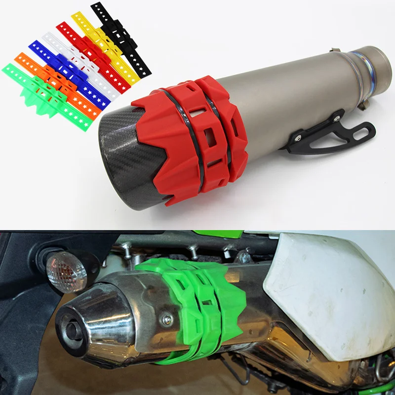 Universal Dirt Pit Bike Exhaust Muffler Silencer Protector Guard for Motocross 6 Colors Motorcycle Exhaust System Protector
Universal Dirt Pit Bike Exhaust Muffler Silencer Protector Guard for Motocross 6 Colors Motorcycle Exhaust System Protector