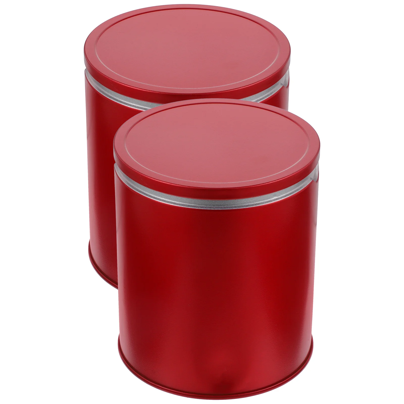 2 Pcs Tea Jar Gift Box Loose Storage Containers Candy Airtight Canister Canisters Red for Tin
2 Pcs Tea Jar Gift Box Loose Storage Containers Candy Airtight Canister Canisters Red for Tin