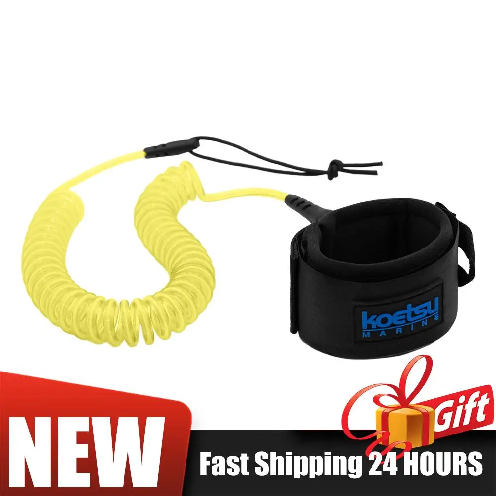 Coiled SUP Leash 10FT SUP Paddle Board Leash 5.5mm Thick Stand Up Paddle Board Leg Rope for Paddleboard Shortboard Longboard
Coiled SUP Leash 10FT SUP Paddle Board Leash 5.5mm Thick Stand Up Paddle Board Leg Rope for Paddleboard Shortboard Longboard