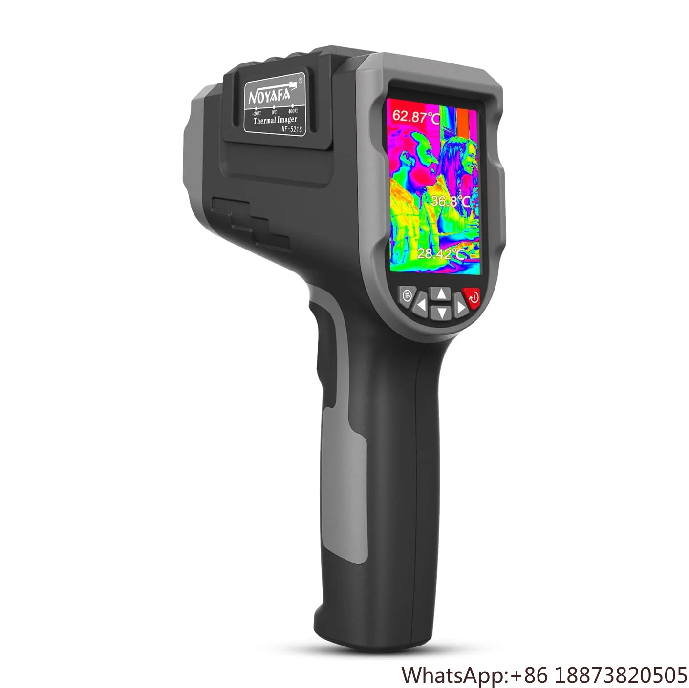 Temperature Measurement Range -10~400 Celsius Infrared Resolution 120*90 8-colors Palette Switching Thermal Imager
Temperature Measurement Range -10~400 Celsius Infrared Resolution 120*90 8-colors Palette Switching Thermal Imager