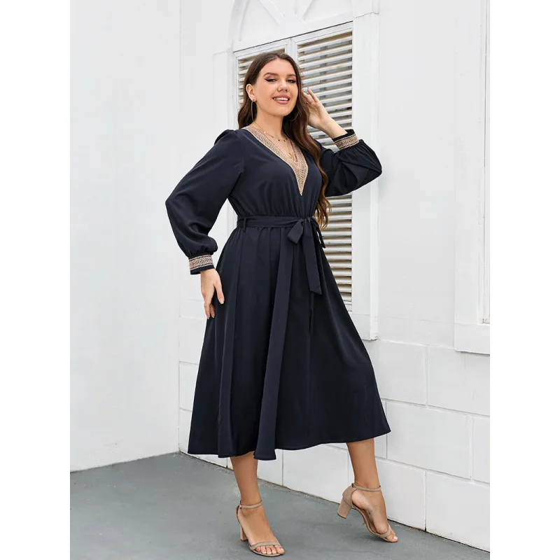 Повседневное длинное платье больших размеров с длинной юбкой XL4XL Женское уличное платье свободного покроя с кружевным принтом и средней талией Long Sve V Ne Princ Dr
Повседневное длинное платье больших размеров с длинной юбкой XL4XL Женское уличное платье свободного покроя с кружевным принтом и средней талией Long Sve V Ne Princ Dr