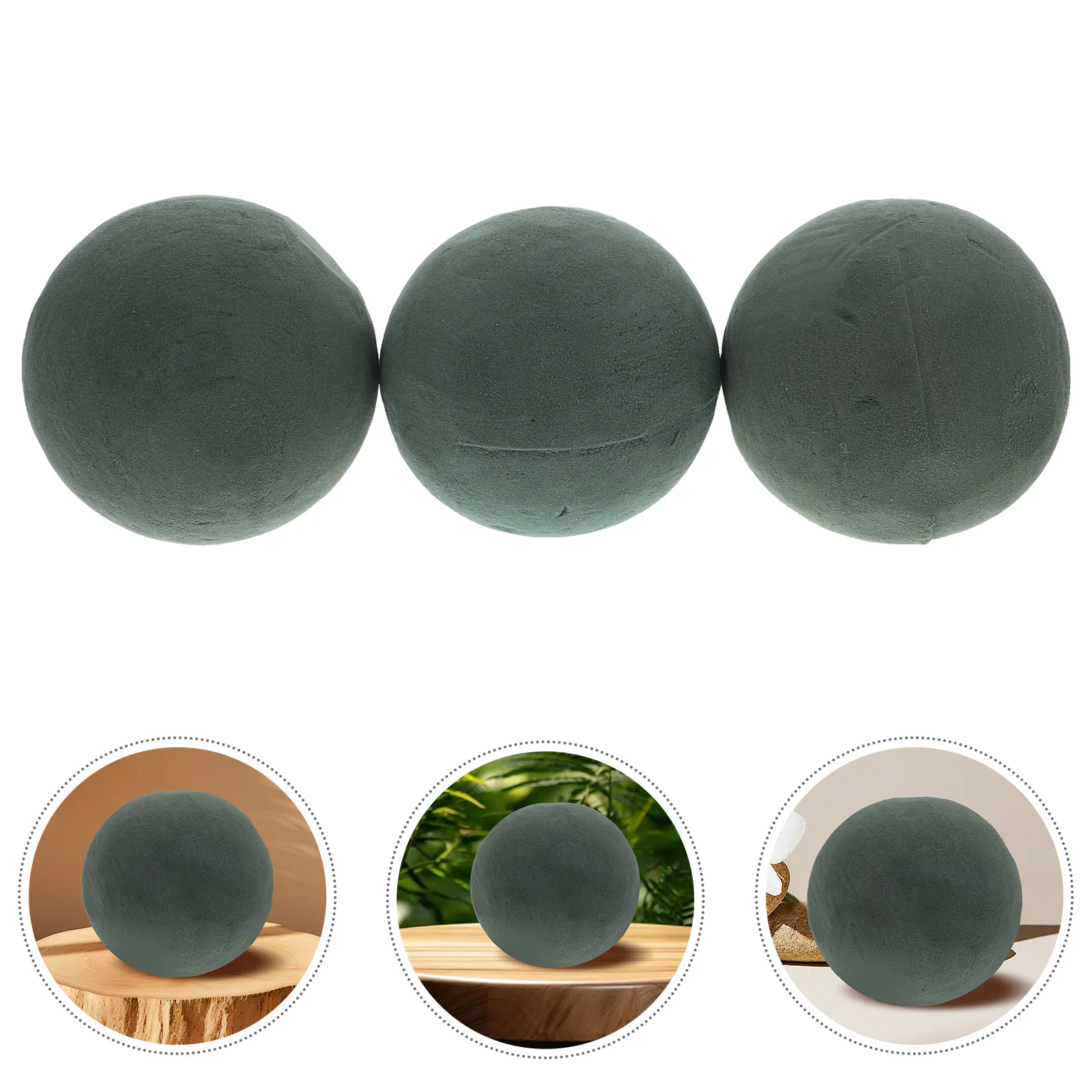 3 Pcs Flower Mud Floral Arrangement Foam Blocks Round Florist Plant for Craft Phenolic Resin Pot Bulk Bricks
3 Pcs Flower Mud Floral Arrangement Foam Blocks Round Florist Plant for Craft Phenolic Resin Pot Bulk Bricks