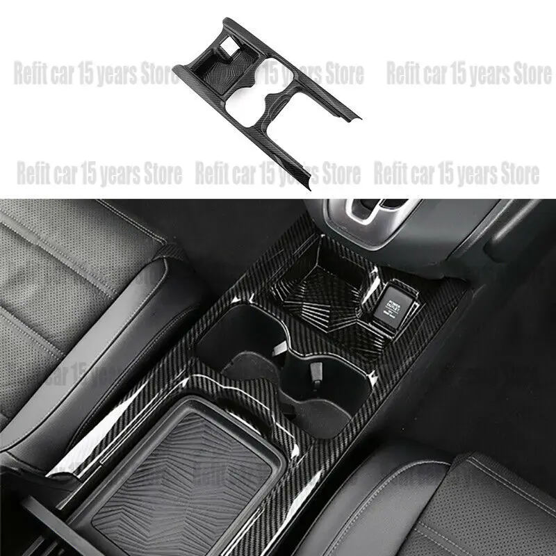 For Honda CRV CR-V 2017-2021 Carbon Fiber Central Console Water Cup Cover Trim
For Honda CRV CR-V 2017-2021 Carbon Fiber Central Console Water Cup Cover Trim