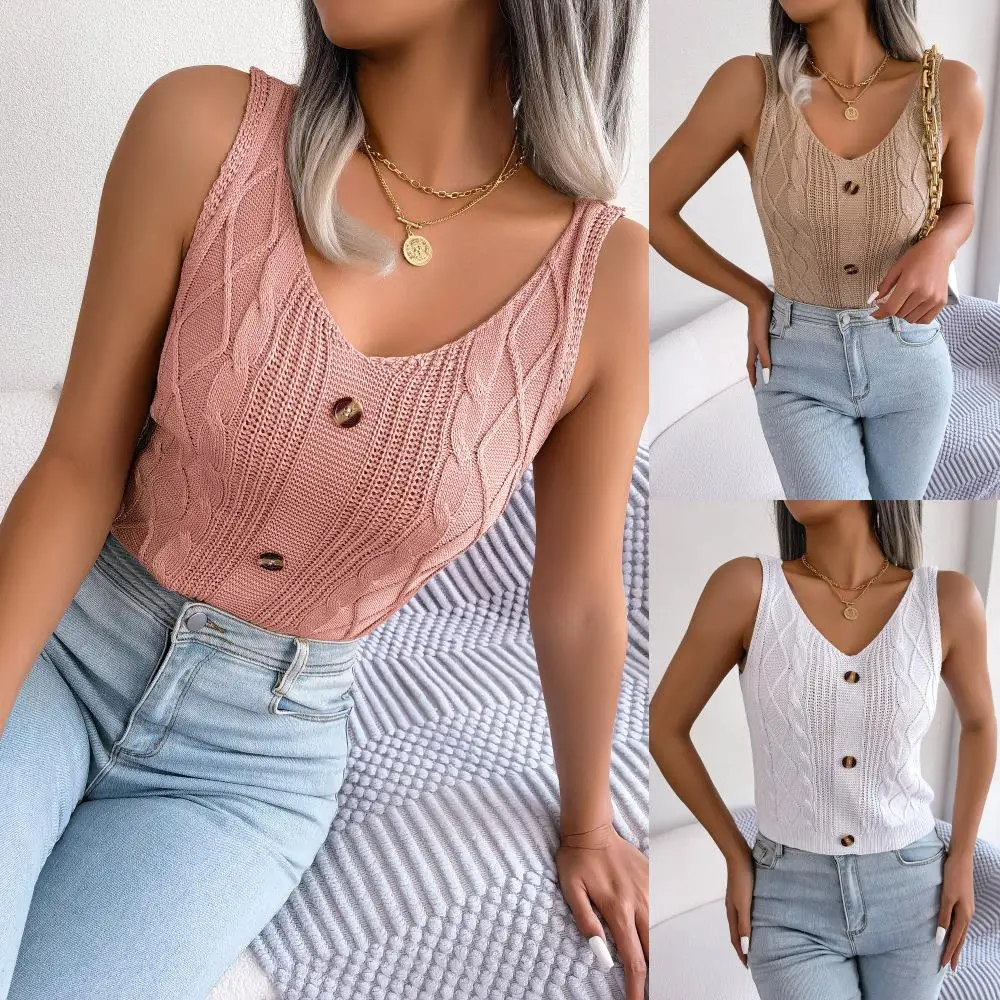 Casual V-ne Knitted Sweater Spring Summer Vaion Cross-border Women's Faion Autumn Season Svel No Brand
Casual V-ne Knitted Sweater Spring Summer Vaion Cross-border Women's Faion Autumn Season Svel No Brand