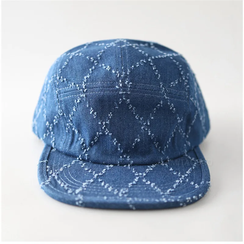 Distressed Diamond Denim Baseball Cap Unisex Soft Crown Flat Brim cap dad hats for women and men Daily Street Wear
Distressed Diamond Denim Baseball Cap Unisex Soft Crown Flat Brim cap dad hats for women and men Daily Street Wear