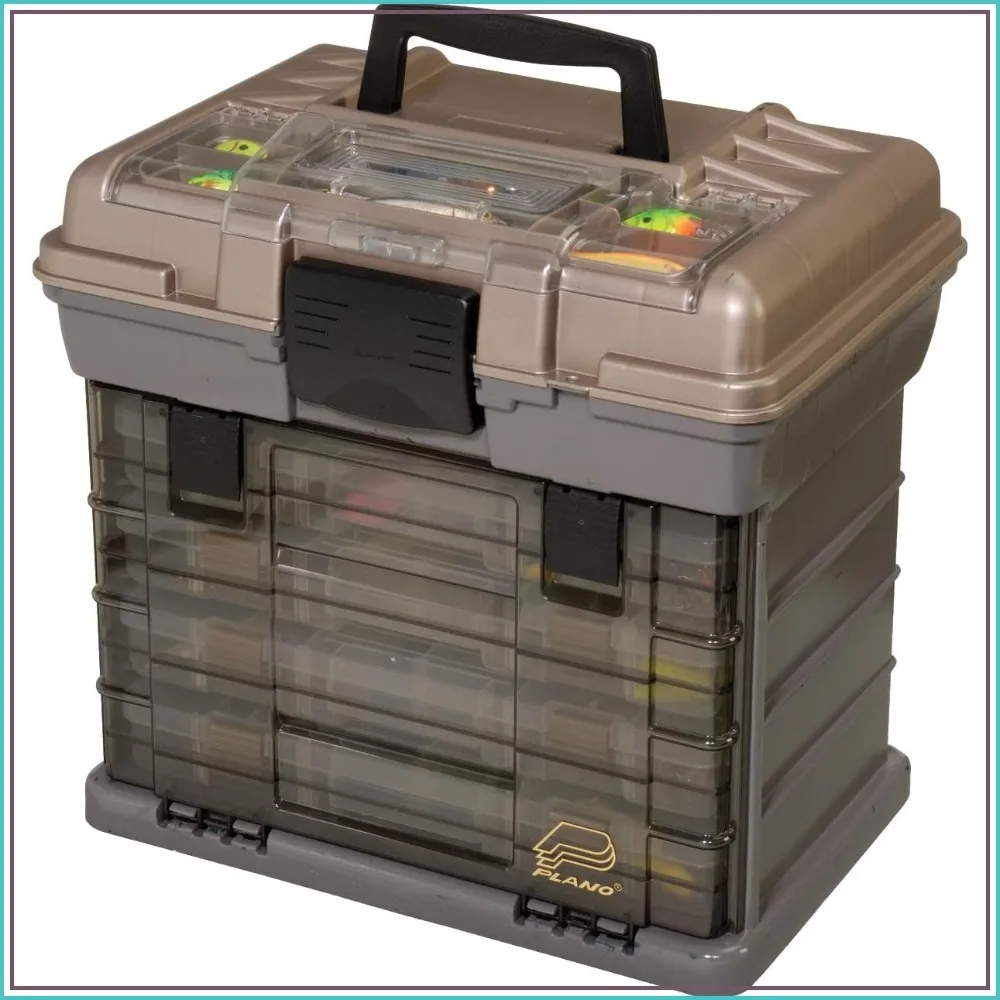 StowAway 4-By Rack System Tackle Box, Holds 4 3700 Utility Boxes, Quick-Access Top Storage with Clear Lid, Durable & Adaptable Fishing Box
StowAway 4-By Rack System Tackle Box, Holds 4 3700 Utility Boxes, Quick-Access Top Storage with Clear Lid, Durable & Adaptable Fishing Box