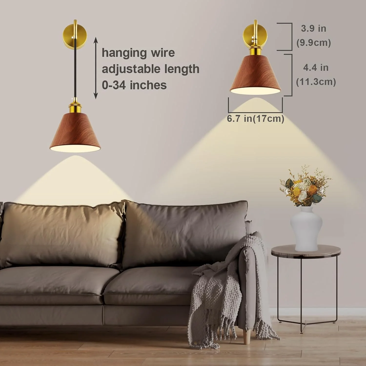 Battery Operated Sconce Rechargeable Wireless Lights Set of 2 Lighting Indoor, 13 RGB Colors Dimmable with Remote Control, Wal
Battery Operated Sconce Rechargeable Wireless Lights Set of 2 Lighting Indoor, 13 RGB Colors Dimmable with Remote Control, Wal