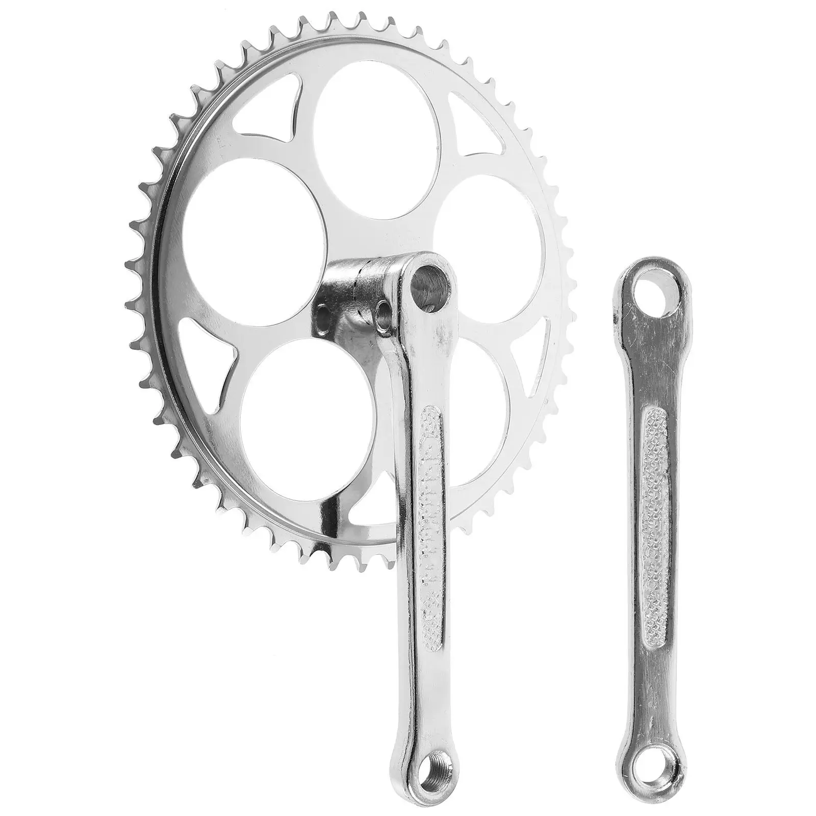 1Set Steel Bicycle Crank Set Sturdy Lightweight Crank Arm Chainring for Single Speed Folding Track Fixed Gear Bike Repair
1Set Steel Bicycle Crank Set Sturdy Lightweight Crank Arm Chainring for Single Speed Folding Track Fixed Gear Bike Repair