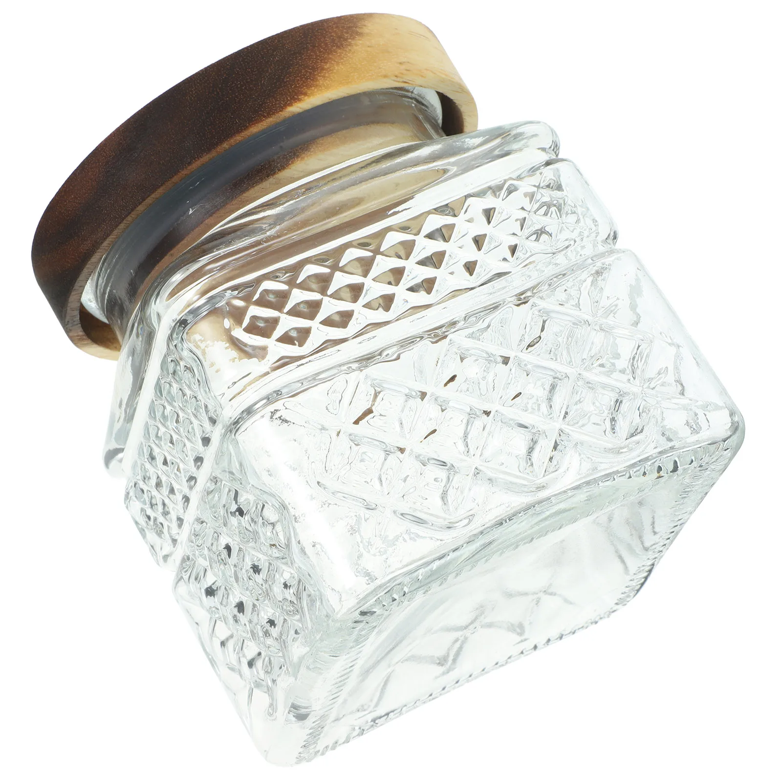 Airtight Storage Tank Glass Jar 800ml Square Wood Lid Food Containers Sealed Canisters Tea Sugar Baking Powder
Airtight Storage Tank Glass Jar 800ml Square Wood Lid Food Containers Sealed Canisters Tea Sugar Baking Powder