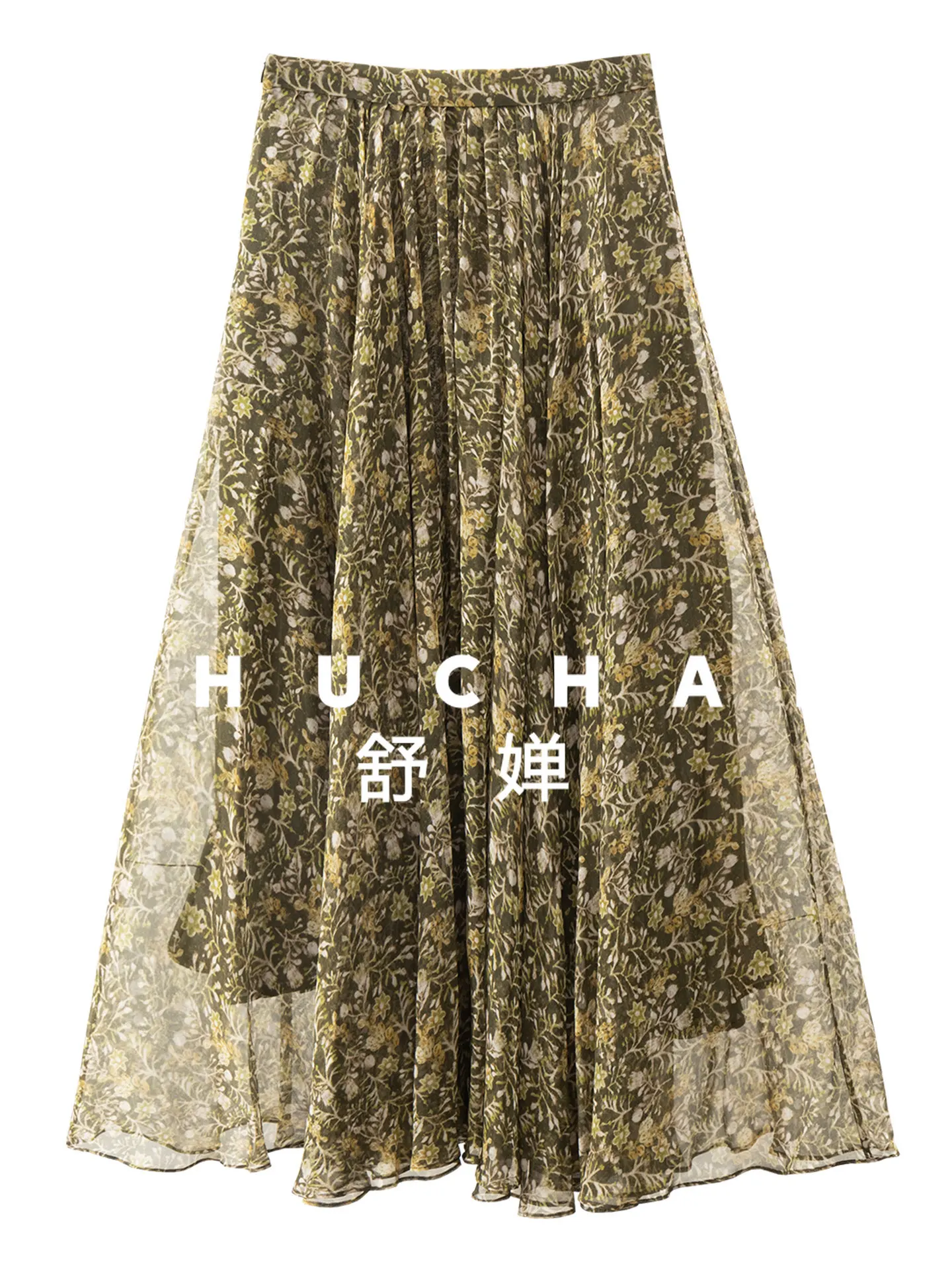 Pastoral Floral Print French Holiday Style Natural Silk Georgette 6M Large Skirt Print Long Skirt Women 15K0
Pastoral Floral Print French Holiday Style Natural Silk Georgette 6M Large Skirt Print Long Skirt Women 15K0