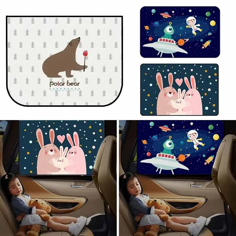 Magnetic Curtain Car Sunshade Side Window Universal Cartoon Sun Protection Insulation Curtains in The Car Window Sunshade Cover
Magnetic Curtain Car Sunshade Side Window Universal Cartoon Sun Protection Insulation Curtains in The Car Window Sunshade Cover