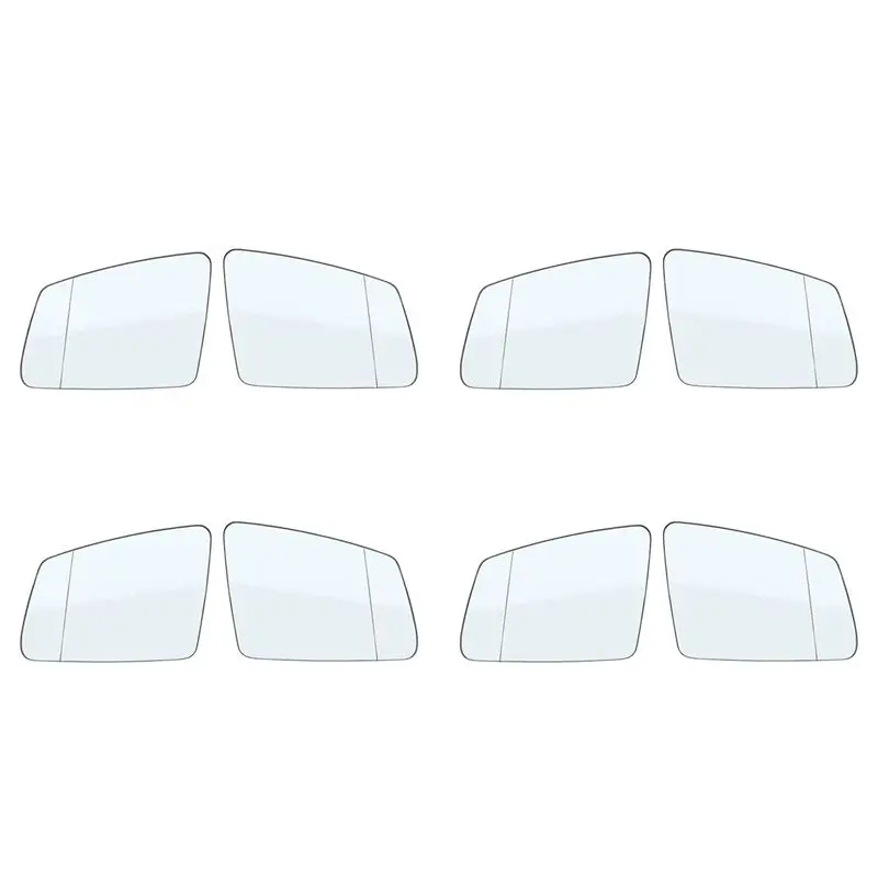 8X Right+Left Side Rearview Mirror Glass Len 2128100521 2128100621 For A B C E S GLA GLK Class W204 W212
8X Right+Left Side Rearview Mirror Glass Len 2128100521 2128100621 For A B C E S GLA GLK Class W204 W212
