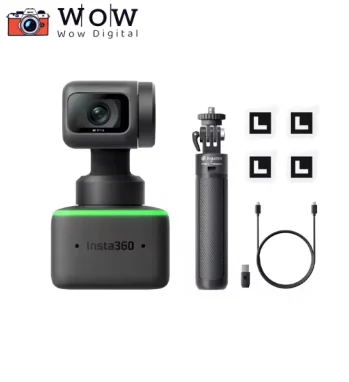 Insta360 Link — НОВЫЕ специализированные режимы 4K, отслеживание искусственного интеллекта/контроль жестов/веб-камера с 1/2 сенсорными микрофонами с шумоподавлением
Insta360 Link — НОВЫЕ специализированные режимы 4K, отслеживание искусственного интеллекта/контроль жестов/веб-камера с 1/2 сенсорными микрофонами с шумоподавлением