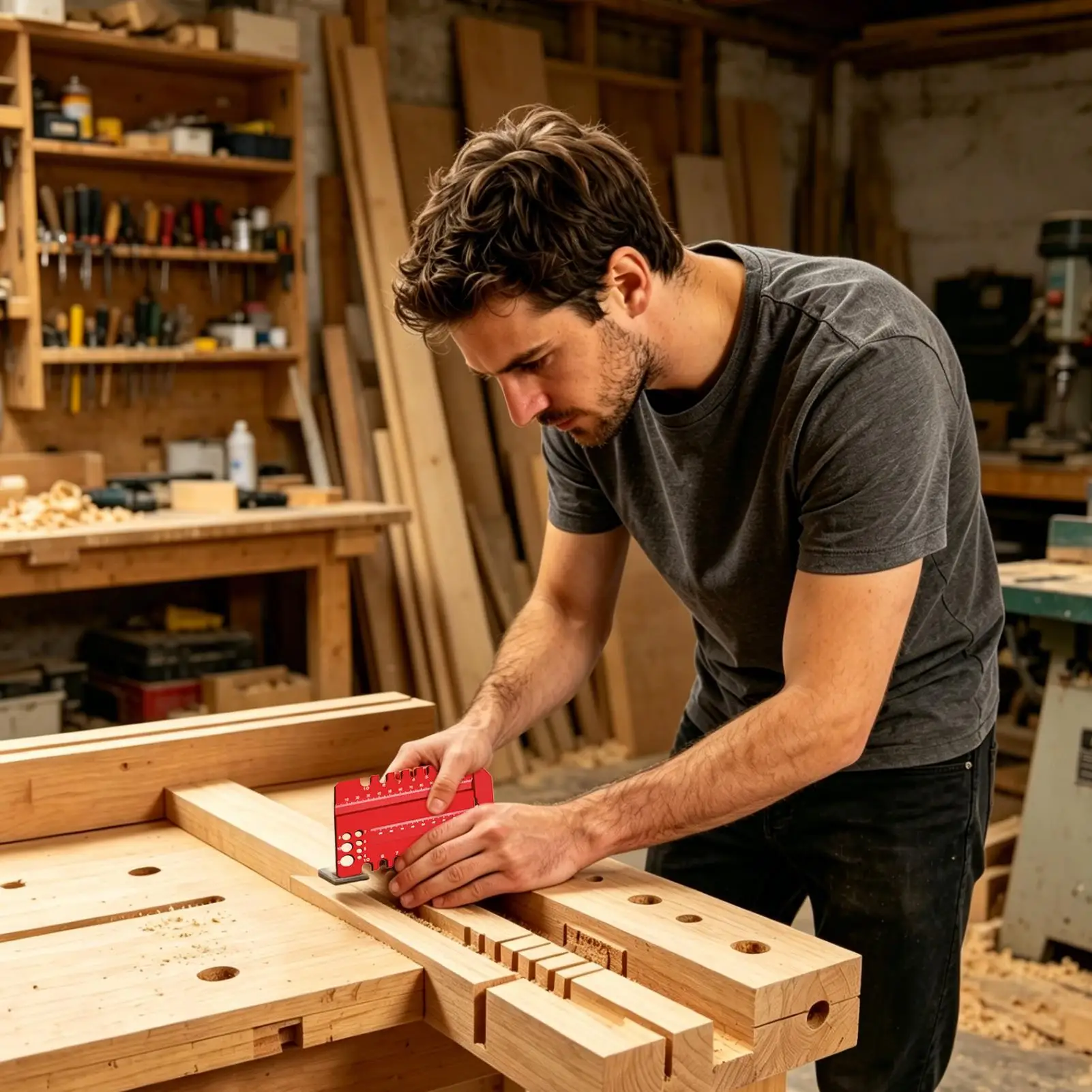 Construction Rulers Marking Rulers Mortise Gauge For Workshop Home Improvement Garage Carpentry Furniture Making Project
Construction Rulers Marking Rulers Mortise Gauge For Workshop Home Improvement Garage Carpentry Furniture Making Project