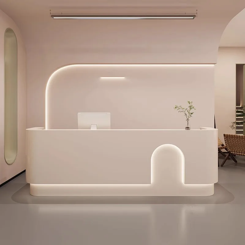 Дизайнерские стойки регистрации со светодиодной подсветкой, ящик для красоты, изогнутые стойки регистрации, органайзеры для отеля Comptoir Accembali коммерческая мебель
Дизайнерские стойки регистрации со светодиодной подсветкой, ящик для красоты, изогнутые стойки регистрации, органайзеры для отеля Comptoir Accembali коммерческая мебель