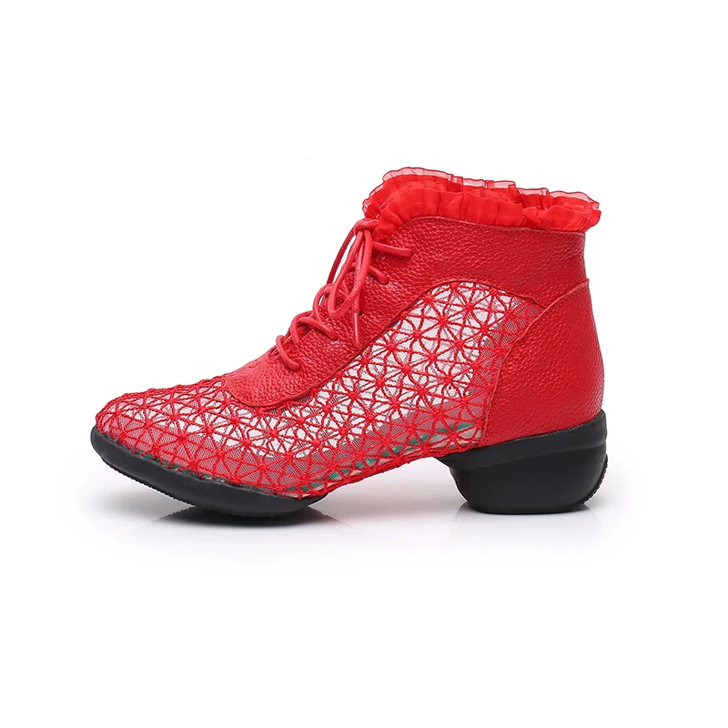 Mesh Breathable Modern Dance Shoes Women Cowhide Mesh Soft Dance Shoes Square Dance Shoes Sports Jazz Dance Leather Walking Shoe
Mesh Breathable Modern Dance Shoes Women Cowhide Mesh Soft Dance Shoes Square Dance Shoes Sports Jazz Dance Leather Walking Shoe