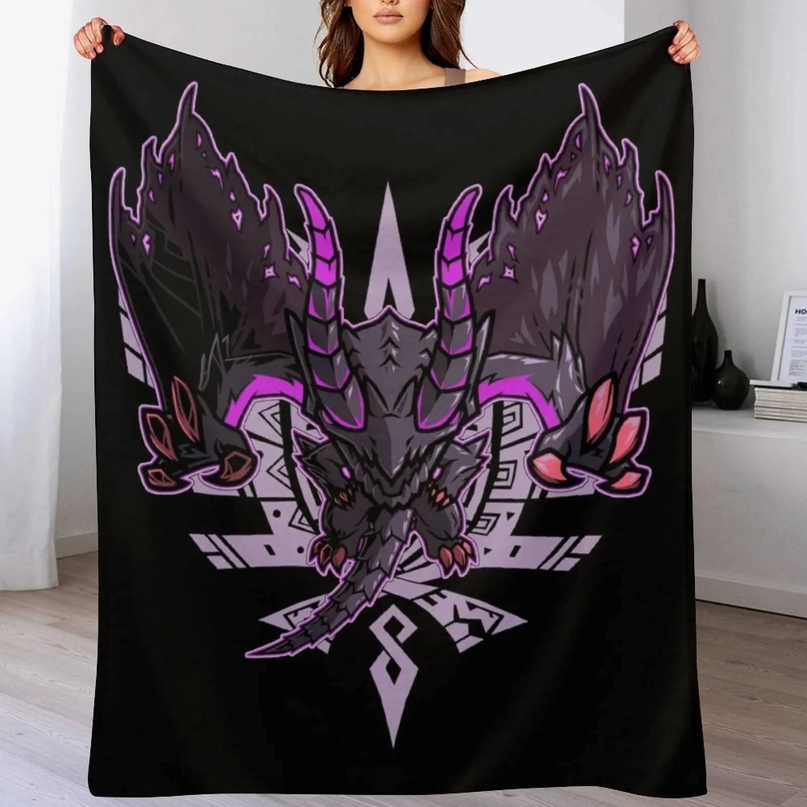 Gore Magala Monster Hunter Throw Blanket Wrinkle Resistant Lightweight Blanket
Gore Magala Monster Hunter Throw Blanket Wrinkle Resistant Lightweight Blanket