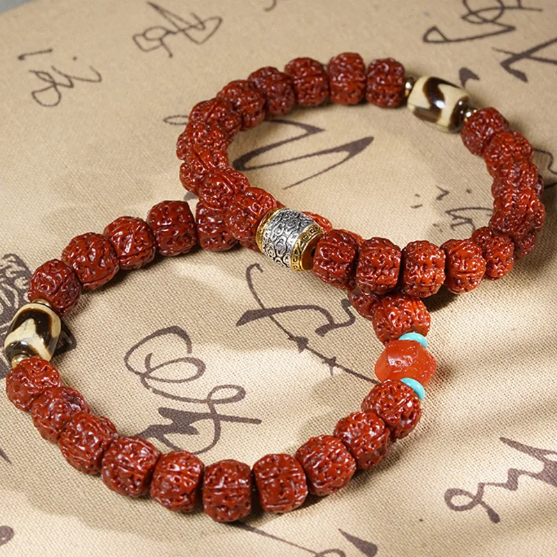 Machine Brushed Jade Transformed Small Diamond Bodhi Seed Single Circle Bracelet No Cleaning Required Patina Cultural Toys Wood
Machine Brushed Jade Transformed Small Diamond Bodhi Seed Single Circle Bracelet No Cleaning Required Patina Cultural Toys Wood