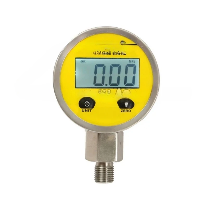 Battery-powered 304SS 4 LCD 1%FS Digtial Pressure Gauge
Battery-powered 304SS 4 LCD 1%FS Digtial Pressure Gauge