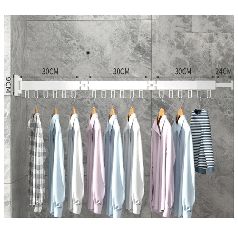 CQMF-Retractable Cloth Drying Rack Folding Clothes Hanger Wall Mount Indoor & Outdoor Saving,3-Fold With 18 Aluminum Ring
CQMF-Retractable Cloth Drying Rack Folding Clothes Hanger Wall Mount Indoor & Outdoor Saving,3-Fold With 18 Aluminum Ring
