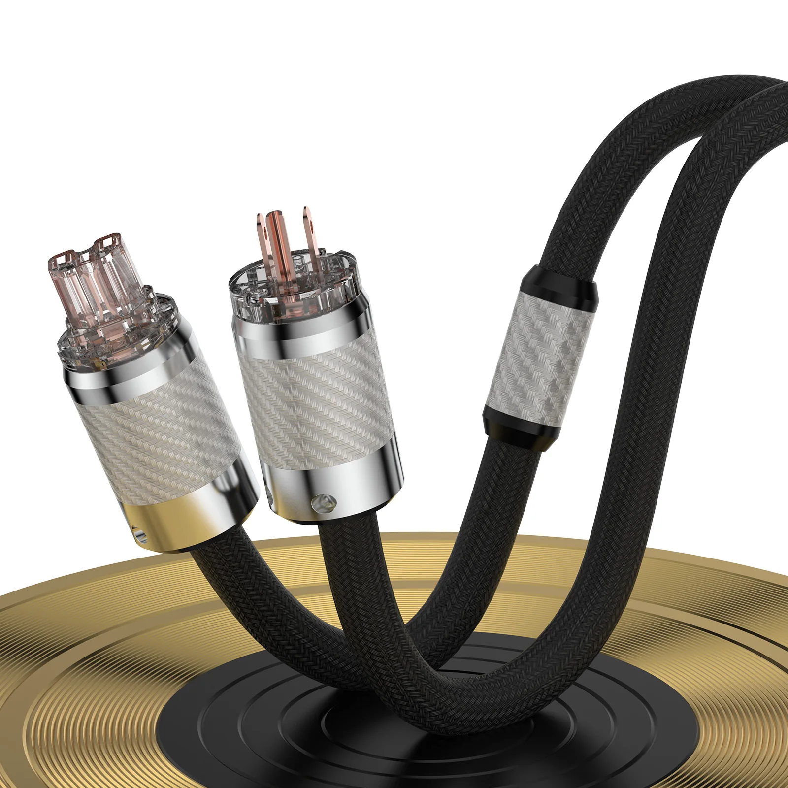 High Quality HI-End Audiophile 10AWG 7N OCC HiFi Power Cable Carbon Fibre Red Pure Copper C13 C15
High Quality HI-End Audiophile 10AWG 7N OCC HiFi Power Cable Carbon Fibre Red Pure Copper C13 C15