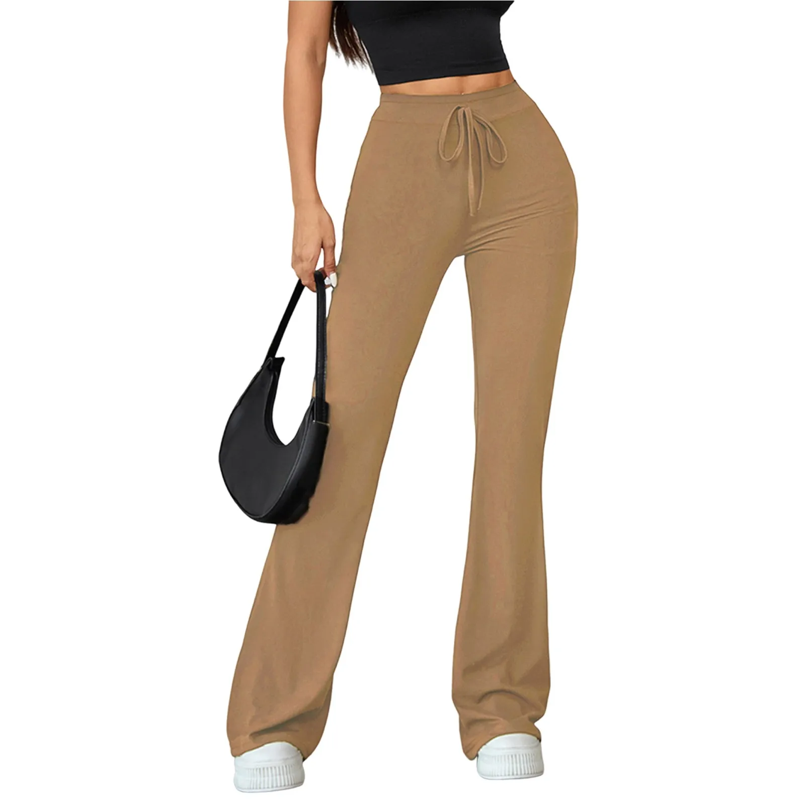 Women Wide-leg Pants Yoga Leggings Tights High Waist Leisure Flared Pants Dance Workout Long Length Flared Leggings Ladies
Women Wide-leg Pants Yoga Leggings Tights High Waist Leisure Flared Pants Dance Workout Long Length Flared Leggings Ladies