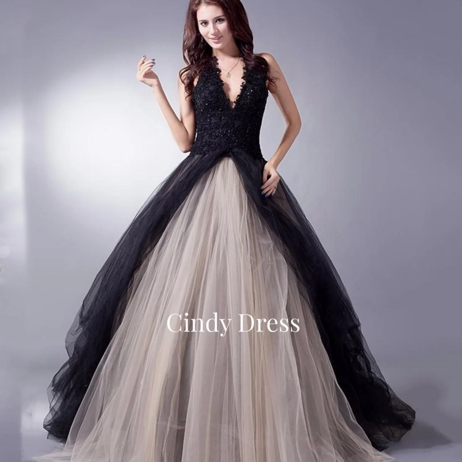Cindy Black V-line A-line Mesh Lace Sequins Elegant Dresses for Women Guest Wedding Dress Luxury Woman Evening Party Celebrity
Cindy Black V-line A-line Mesh Lace Sequins Elegant Dresses for Women Guest Wedding Dress Luxury Woman Evening Party Celebrity