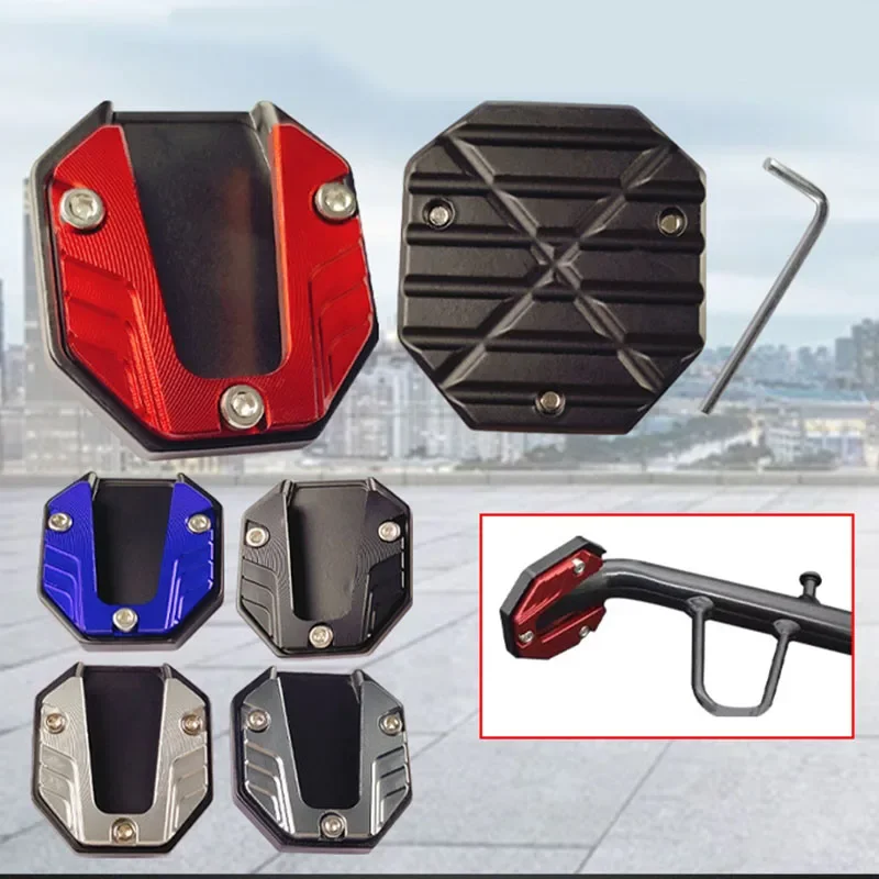 YJANG Universal Scooter Motorcycle Bike Kickstand Extender Foot Side Stand Extension Pad Support Plate Anti-skid Enlarged Base
YJANG Universal Scooter Motorcycle Bike Kickstand Extender Foot Side Stand Extension Pad Support Plate Anti-skid Enlarged Base