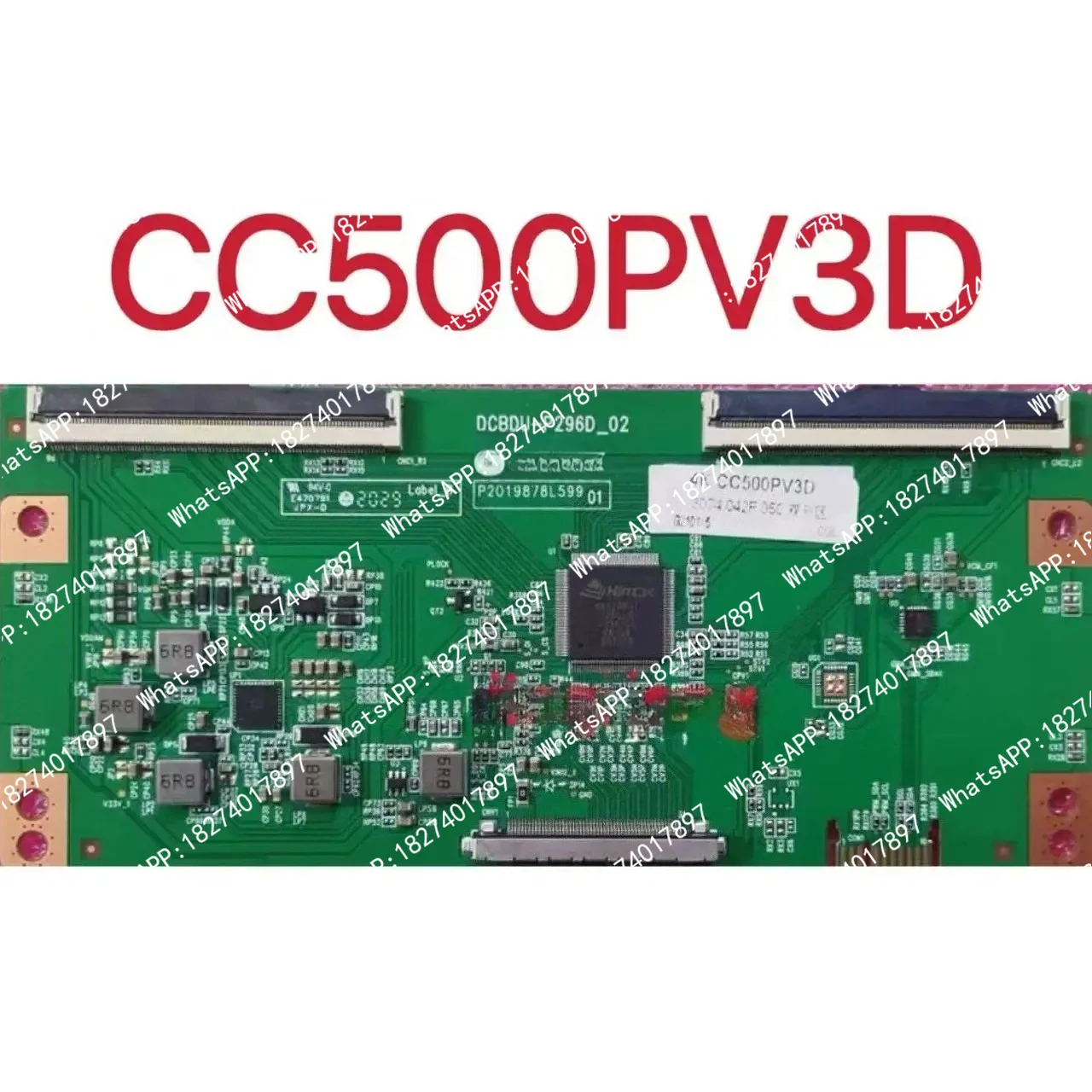upgraded DCBDU-P296D-02 logic board CC500PV3D 4K 2K
upgraded DCBDU-P296D-02 logic board CC500PV3D 4K 2K