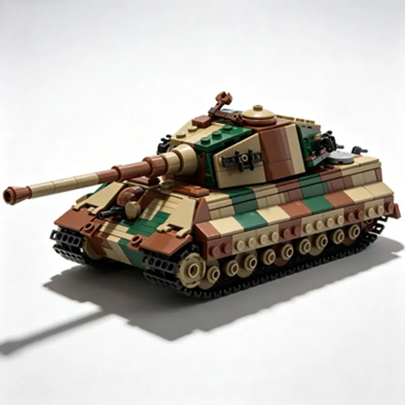 MOC Tank Model Small Particle Assembly Building Set Toy Boy Gift Ornament 703pcs
MOC Tank Model Small Particle Assembly Building Set Toy Boy Gift Ornament 703pcs
