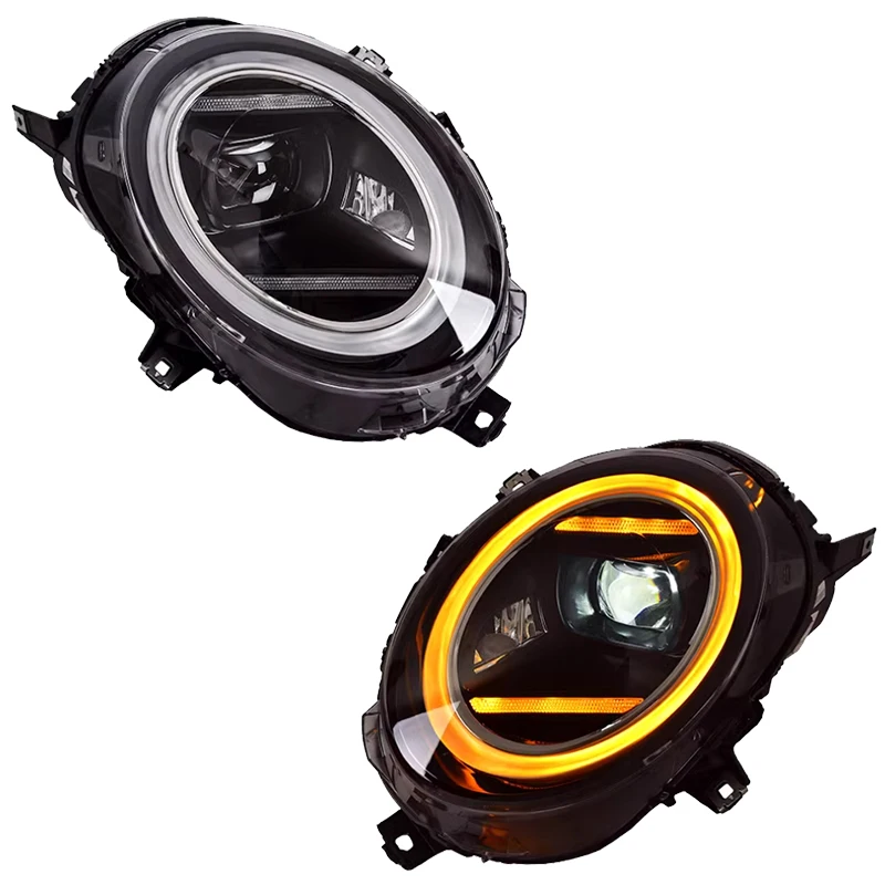 Новые светодиодные фары для BMW MINI F56 JCW (2014-2022), обновленные передние фары, система освещения автомобиля
Новые светодиодные фары для BMW MINI F56 JCW (2014-2022), обновленные передние фары, система освещения автомобиля