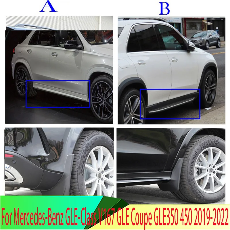 For Mercedes-Benz GLE-Class V167 GLE Coupe GLE350 450 2019-2022 Mud Flaps Splash Guards Fender Mudguard Car styling 4PCS
For Mercedes-Benz GLE-Class V167 GLE Coupe GLE350 450 2019-2022 Mud Flaps Splash Guards Fender Mudguard Car styling 4PCS