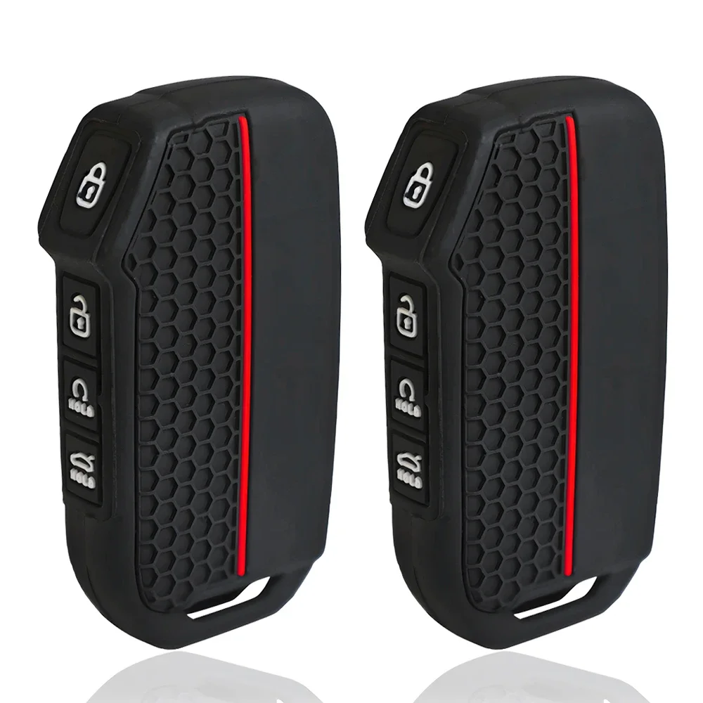 Silicone Car Remote Key Case Cover For KIA KN Sportage R Stinger Sorento Ceed Cerato Forte Niro Soul Telluride GTLine Accessory
Silicone Car Remote Key Case Cover For KIA KN Sportage R Stinger Sorento Ceed Cerato Forte Niro Soul Telluride GTLine Accessory